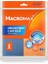 Macromax Mikrofiber Cam Bezi 2'li Set, Mikrofilament Teknolojisi ile ve Iz Bırakmaz Ayna Bezi 1