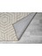 Modern Zarif Şönil Dokuma Kilim Krem rengi 4