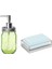 Bosphorus Homi Sivi Sabunluk ve Sabunluk 2 Li̇ Banyo Seti̇ 1