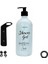 Revo Home Duvar Askı Aparatlı Beyaz Cam Duş Jeli Şişesi – 500 ml (Shower Gel) 1