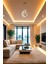 Modern Eskitme Imza Model Tek Renk (Beyaz&Sarı&Günışığı) LED Avize 2