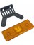 12V-24V YAN SİNYAL LAMBASI DORSE SİDE MARKER SARI (4 LEDLİ) (110*42 MM) E9 2