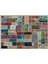 Zamanın Renkleri Doğal Dokuma Patchwork Halı 1