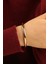 Düz Parlak Kelepçe Altın Bilezik CGKKLP0134 1