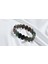 El Yapımı Ayarlanabilir Doğaltaş Bileklik Misina Ipli Yeşim Labradorit Jasper Obsidyen Taşı (Unisex) 3