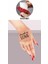 Süpertrend Aşk Sarhoşu Tattoo Geçici Dövme Şablonları Kına Kalıpları 2