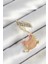 Zirkon Taşlı 3D Kedi Detaylı Nota Figürlü Gold Renk Kadın Broş 1
