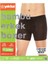 3'lü Beyaz Bambu Erkek Boxer 320 3