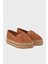 Hakiki Deri ve Süet Detaylı Paltform Taban Espadril Bayan Ayakkabı FW0FW08586 Gu9 2