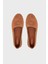 Hakiki Deri ve Süet Detaylı Paltform Taban Espadril Bayan Ayakkabı FW0FW08586 Gu9 3