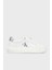 Logolu Deri Sneaker Ayakkabı YW0YW0187602R Bayan Ayakkabı YW0YW01876 02R 1