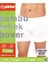 3'lü Beyaz Bambu Erkek Boxer 320 3