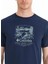Csc M Lakeside Badge Erkek Lacivert Outdoor Tişört CS0232-466 2