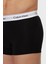 Us Calvin Klein Logolu Streç Pamuklu 3 Pack Boxer LV00NB4392WCO Erkek Boxer LV00NB4392 Wco 7