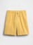 Erkek Çocuk Sarı Keten Karışımlı Relaxed Şort 1