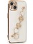 Newface iPhone 14 Kılıf Esila Silikon - Beyaz 1