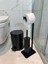 Banyo Tuvalet Kağıtlık Askılı Fırçalı ve Çöp Kovası Seti 5