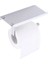 Banyo Telefon Raflı Tuvalet Kağıtlığı - Beyaz 1
