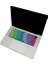 Macbook Klavye Koruyucu M1-M2-M3 (Türkçe Q) Touchıd'li A2681 A3113 A2941 A3114 A2442 A2779 A2992 A2918 A2485 A2780 A2991 ile Uyumlu Dazzle Pembe Yeşil 2