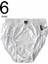 Erkek Çocuk Beyaz Slip Külot 6 Adet 2