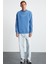 Erwan Erkek Mavi Sweatshirt 2