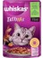 Whiskas Pouch Tasty Mix Sos Içerisinde Kuzu Etli Tavuklu ve Havuçlu Yetişkin Konserve Kedi Maması 85 gr 1