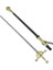Kostüm Partisi Plastik Zararsız Zorro Kılıcı Şövalye Kılıcı 62 cm 4