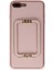 Newface iPhone 7 Plus Kılıf Coco Elit Kapak - Pembe 1