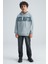 Roy Erkek Çocuk %100 Pamuk Kapüşonlu Gri Sweatshirt 2