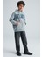 Roy Erkek Çocuk %100 Pamuk Kapüşonlu Gri Sweatshirt 3