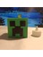 Yeşil Minecraft Creeper LED Tealight Lamba, Şık ve Dekoratif Aydınlatma Seçeneği 3