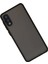 Newface Samsung Galaxy A02 Kılıf Montreal Silikon Kapak - Siyah 2