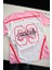Pembe V Yaka Hello Kitty Baseball Jersey T-Shirt 2
