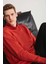 Addıs Erkek Tam Boğazlı Comfort Kiremit Rengi Sweatshirt 2