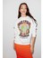 Vıcky Oversize Beyaz Sweatshirt 1