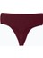 Kadın Bordo 6 Lı Paket Modal Yüksek Bel String Tanga 6M178 3