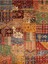 Cansu Koleksiyonu Patchwork Görünümlü Çok Renkli Dokuma Taban Modern Dekoratif Halı CANSU07 1