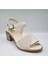 D25YS-2835 Kadın Deri Sandalet 1
