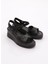 23740-23740 Kadin Kalin Taban Sandalet 2