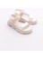 3527 Kadin Leopar Desenli Kalin Taban Sandalet 2