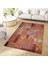 Cansu Koleksiyonu Patchwork Görünümlü Kahverengi Tonlarda Dokuma Taban Modern Dekoratif Halı CANSU05 1