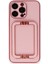 Newface iPhone 13 Pro Max Kılıf Coco Elit Kapak - Pembe 1