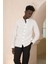 Yaka Düğmeli Yazlık Ince Tiril Tiril %100 Modal Slimfit Gömlek 3