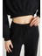 Amy Kadın %100 Organik Pamuk Siyah Sweatshirt 3