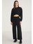 Amy Kadın %100 Organik Pamuk Siyah Sweatshirt 5