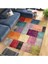 Cansu Koleksiyonu Patchwork Görünümlü Çok Renkli Dokuma Taban Modern Dekoratif Halı CANSU10 3