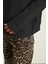 Akselı Kadın Bisiklet Yaka Içi Polarlı Oversize Fit Basic Organik Cotton Siyah Sweatshirt 5