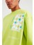 Rad Oversize Neon Yeşil Sweatshirt 2