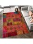 Cansu Koleksiyonu Patchwork Görünümlü Çok Renkli Dokuma Taban Modern Dekoratif Halı CANSU08 1