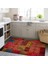 Cansu Koleksiyonu Patchwork Görünümlü Çok Renkli Dokuma Taban Modern Dekoratif Halı CANSU08 4